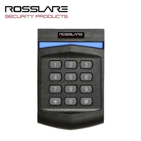 ROSSLARE O2S MIFARE PLUS X/S SMARTCARD READER AND 3X4 MATRIX KEYPAD W/18" PIGTAIL ROS-AY-H6370B-P00